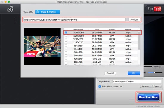 Download music video from youtube macbook